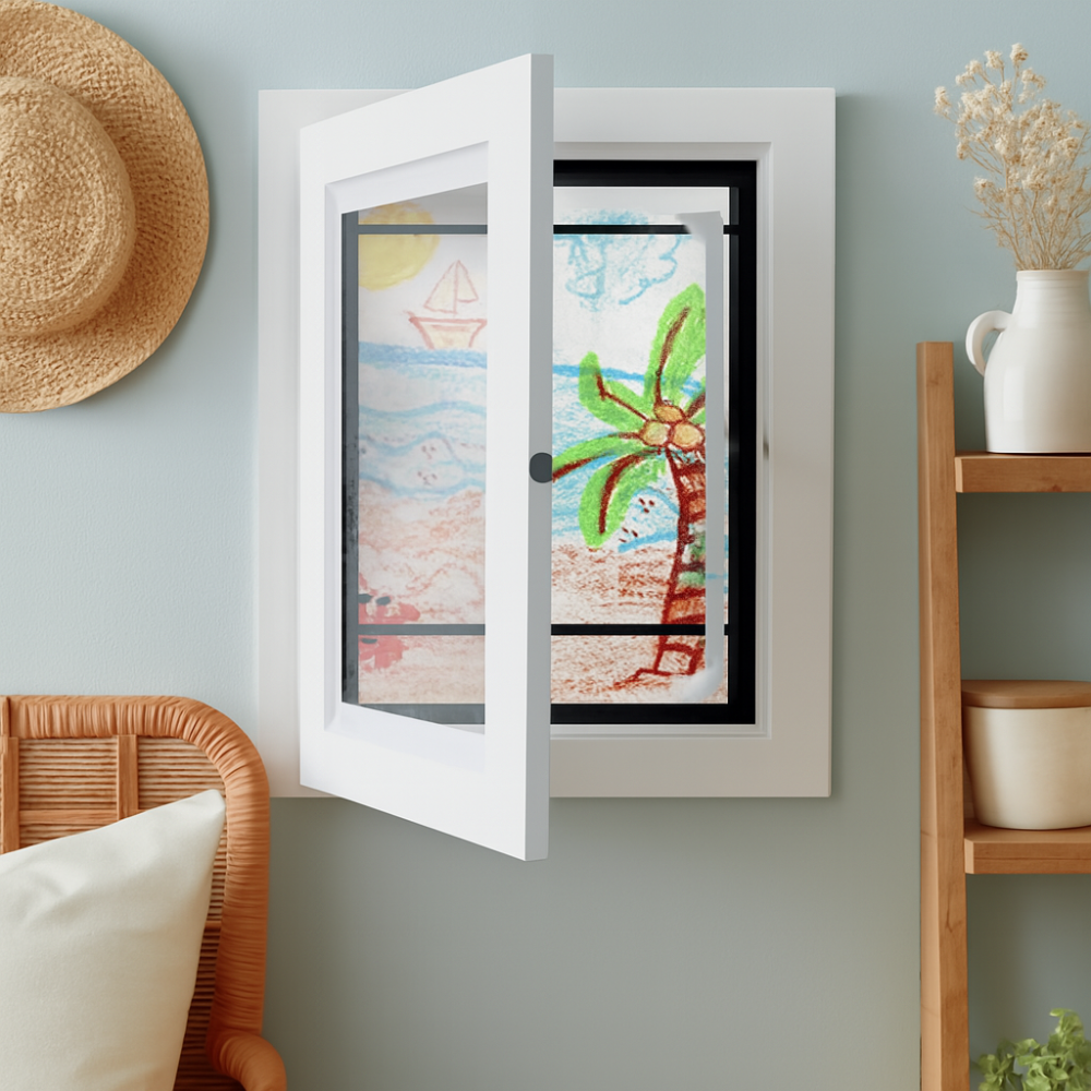 Kid's Artwork Picture Frame Display Holder
