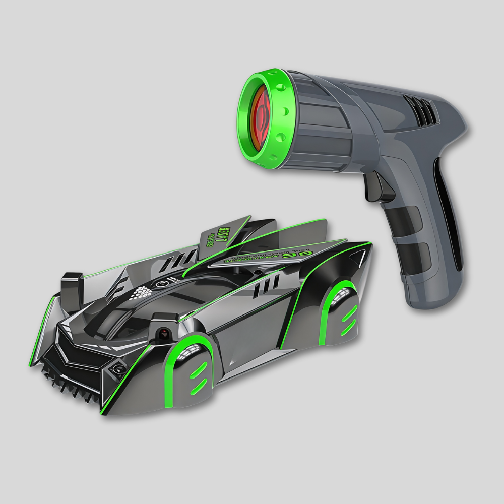Voiture Télécommandée LED Jouet Enfant Stunt RC Mur