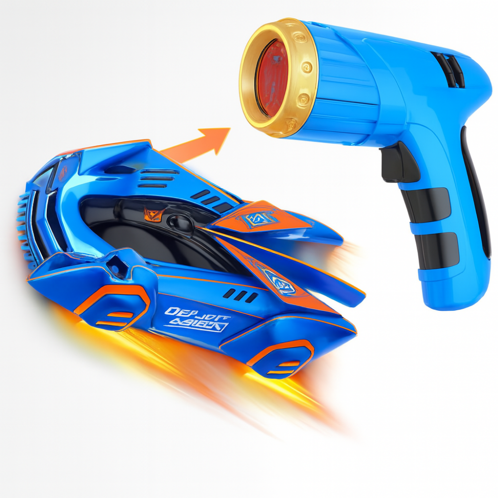 Voiture Télécommandée LED Jouet Enfant Stunt RC Mur