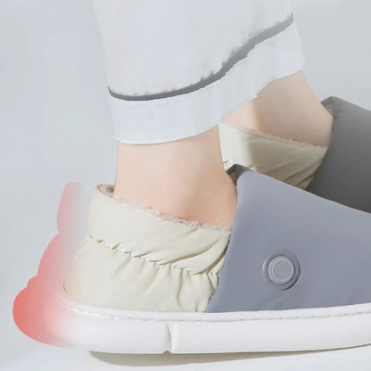 SoftHeat Electric Heated Slippers for Cold Winter Feet