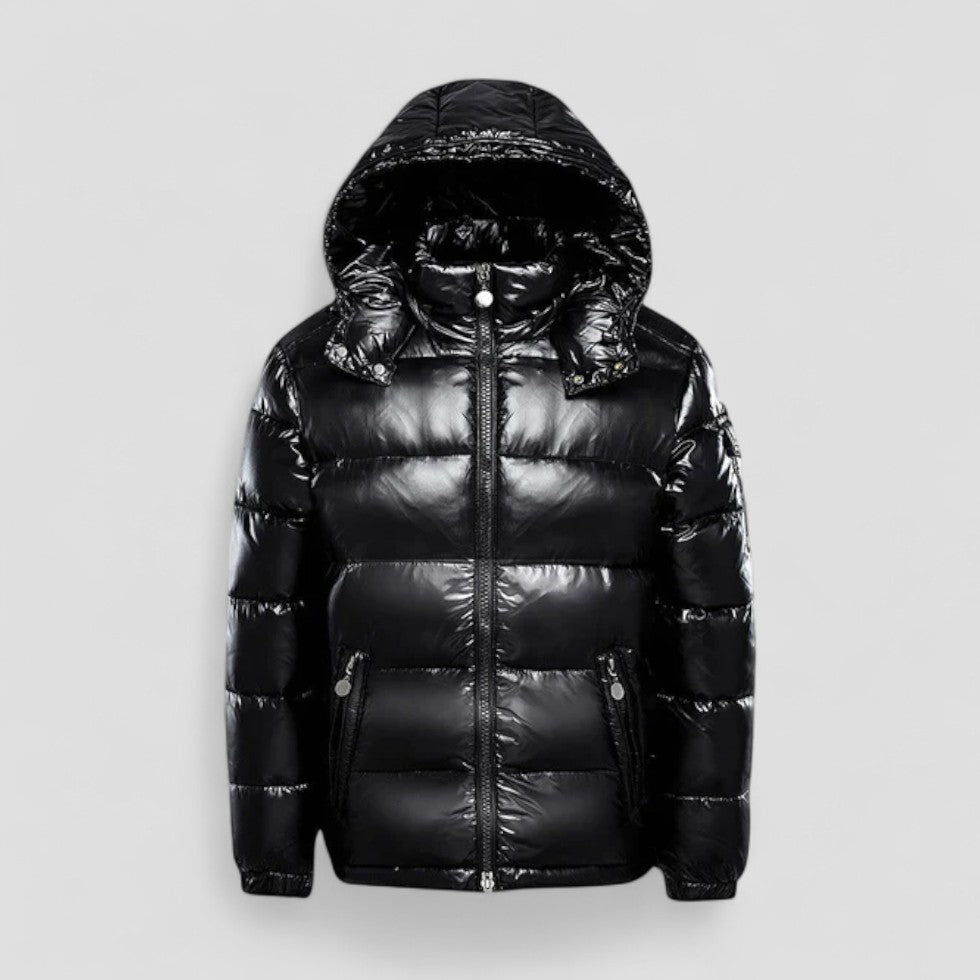 Thermal Mens Down Parka Coat with Hood - OutfitLondon