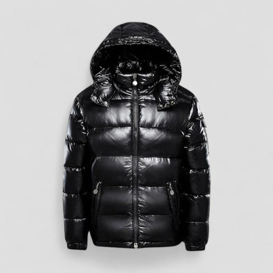 Thermal Mens Down Parka Coat with Hood - OutfitLondon