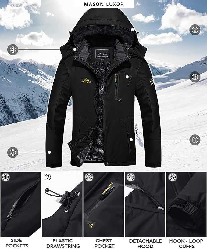 Insulated Waterproof Snow Jacket