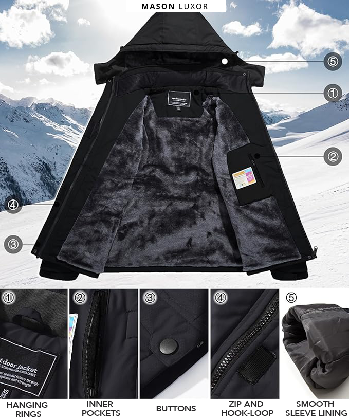 Insulated Waterproof Snow Jacket