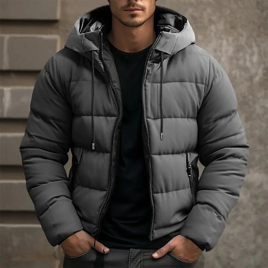 Comfortable Insulated Puffer Coat for Men - OutfitLondon