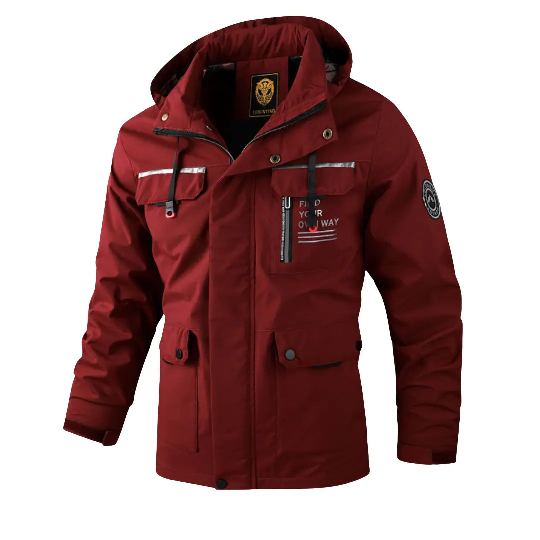 Rainproof Mens Insulated Parka Coat