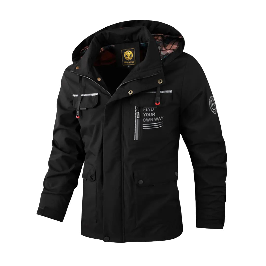 Rainproof Mens Insulated Parka Coat