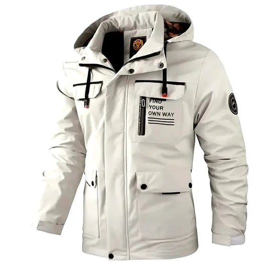 Rainproof Mens Insulated Parka Coat - OutfitLondon