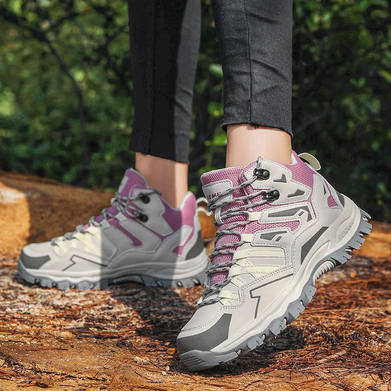 Tough Outdoor Hiking Boots - Waterproof & Comfortable