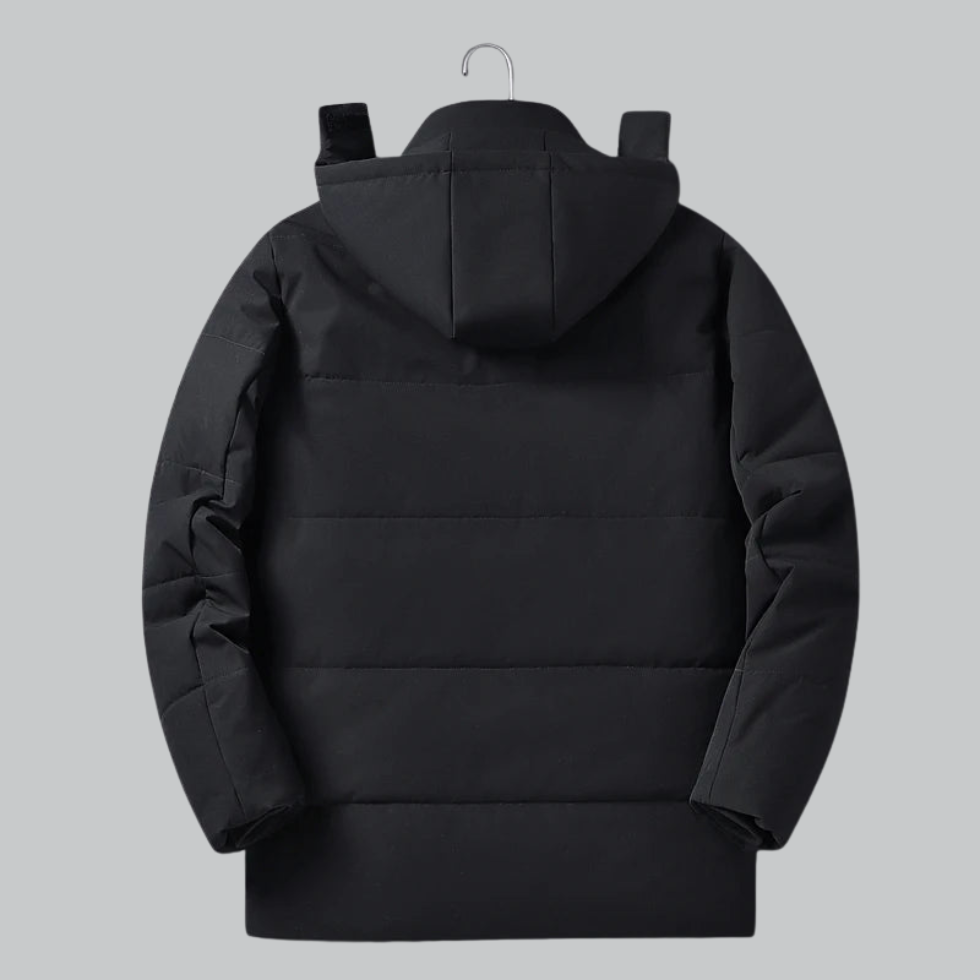 Waterproof Insulated Removable Hood Jacket