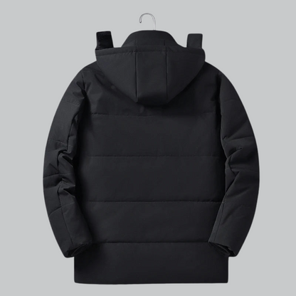Waterproof Insulated Removable Hood Jacket