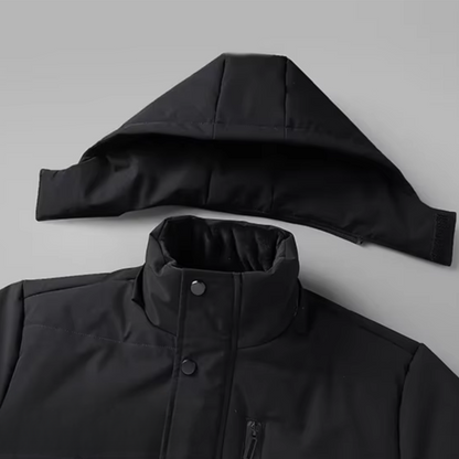 Waterproof Insulated Removable Hood Jacket