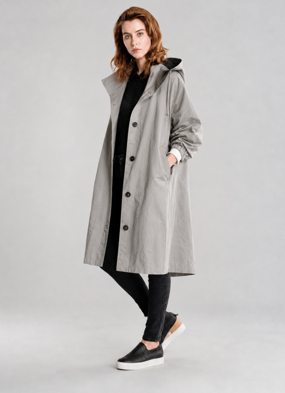 Women’s Oversized Hooded Jacket