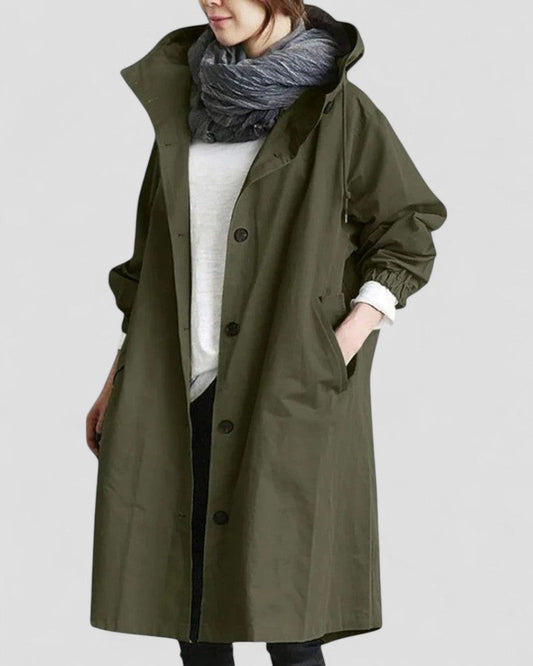 Ladies Classic Waterproof Parka Coat - OutfitLondon