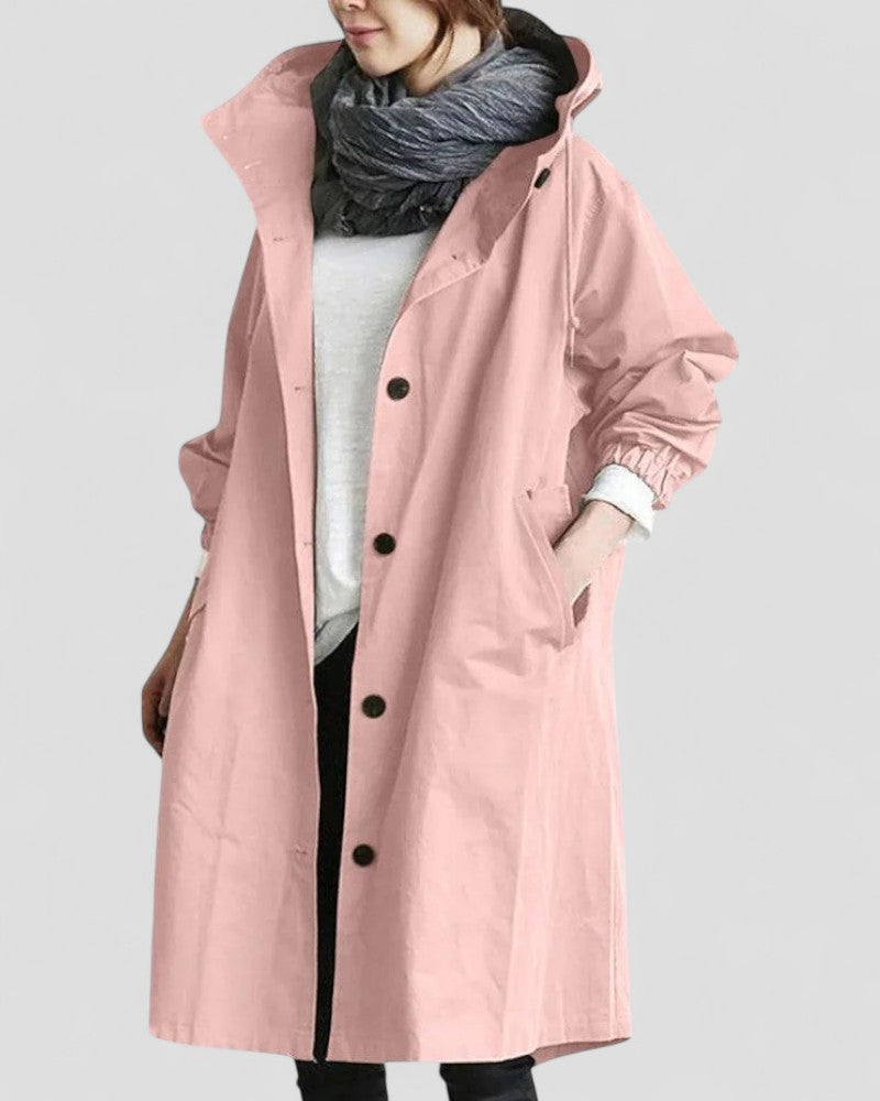 Ladies Classic Waterproof Parka Coat