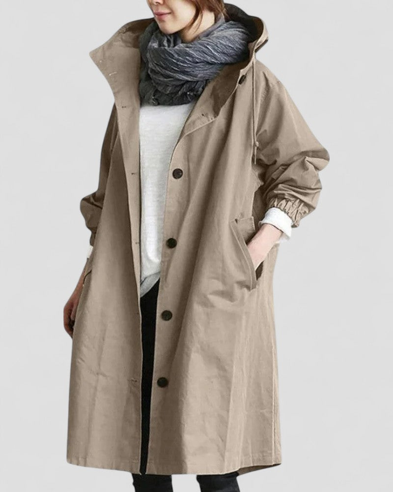 Ladies Classic Waterproof Parka Coat