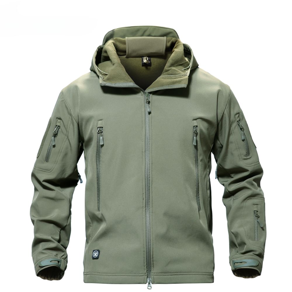 Warm Waterproof Mens Fleece Coat - OutfitLondon