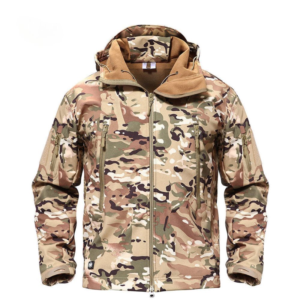 Warm Waterproof Mens Fleece Coat