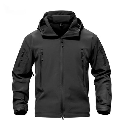 Warm Waterproof Mens Fleece Coat