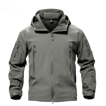 Warm Waterproof Mens Fleece Coat
