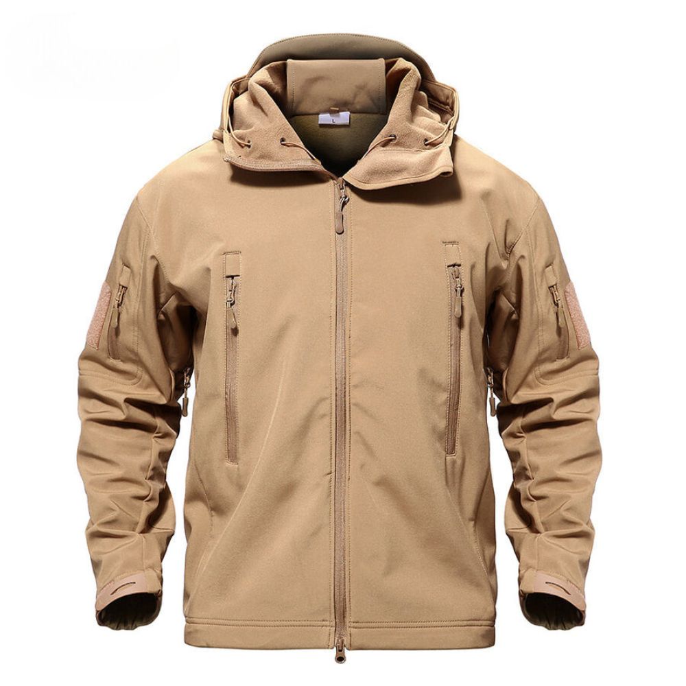 Warm Waterproof Mens Fleece Coat