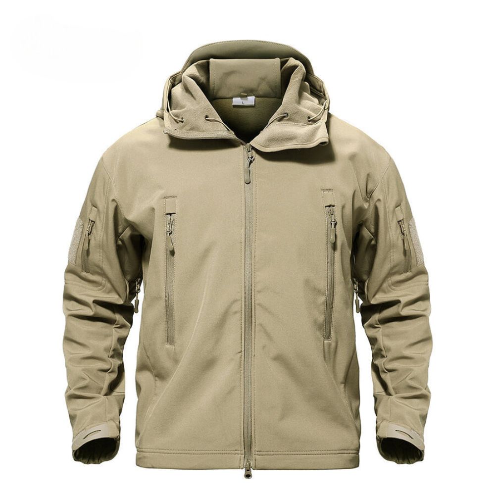 Warm Waterproof Mens Fleece Coat