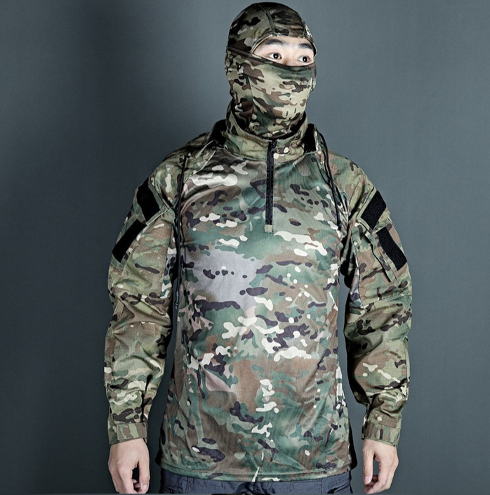 Waterproof Camo Outdoor Jacket - OutfitLondon