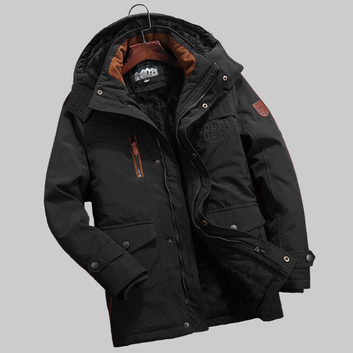 Warm Padded Hoodie Coat - OutfitLondon