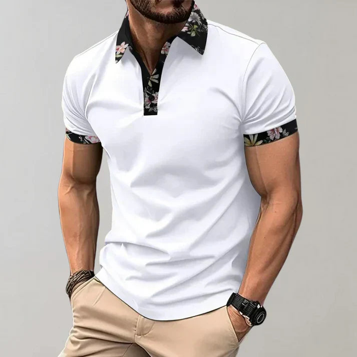 Men's Relaxed Fit Plain Polo Shirt Various Colors
