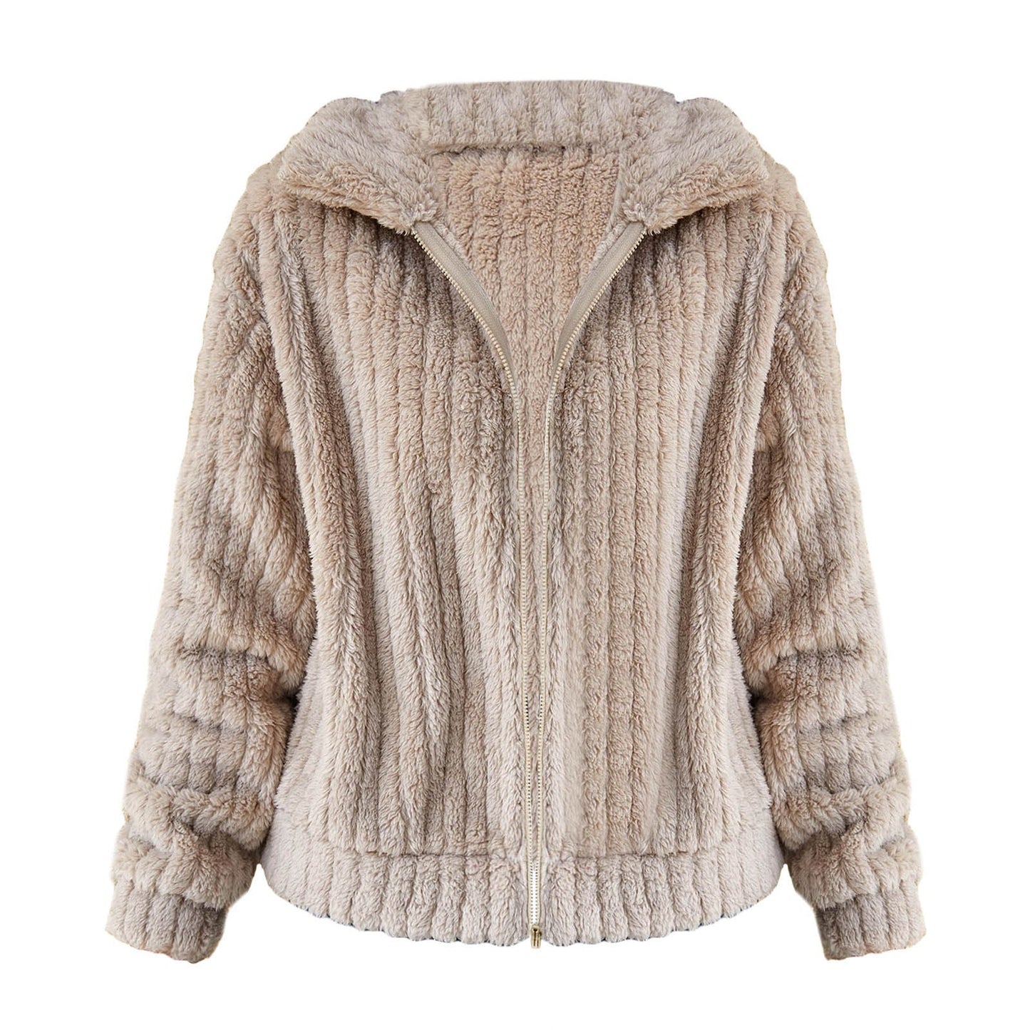 Warm Women's Fuzzy Winter Coat