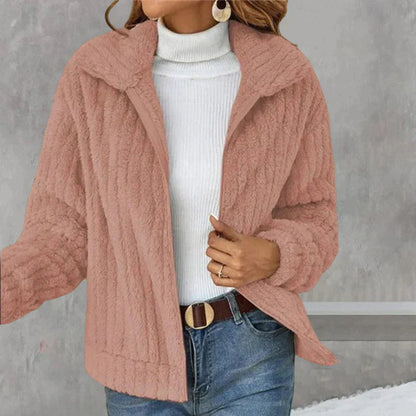 Warm Women's Fuzzy Winter Coat