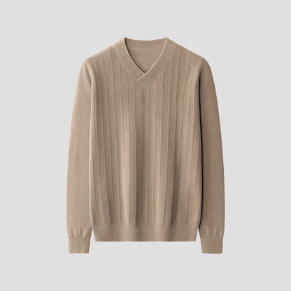 Men's Vintage Crew Neck Knit Sweater