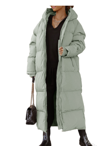 Warm Waterproof Down Filled Women's Parka Coat - OutfitLondon