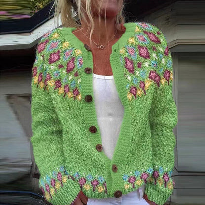Classic Red Knitted Sweater