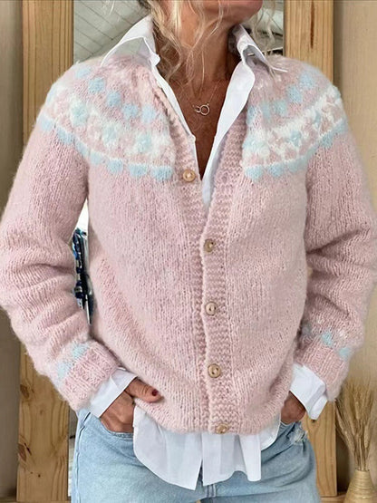Women's Classic Icelandic Knit Cardigan