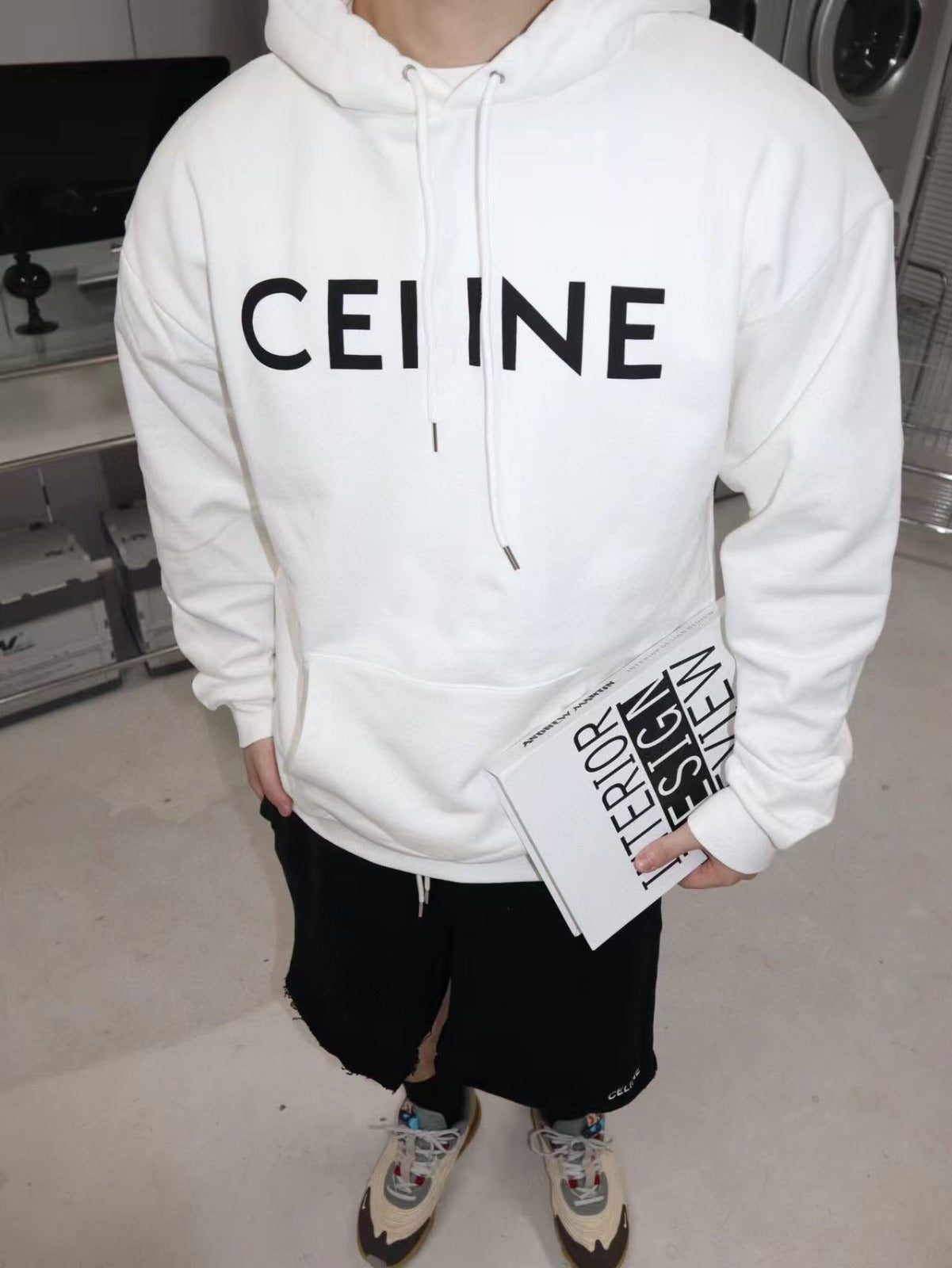 Big Bold Graphic Crew Neck Sweatshirt
