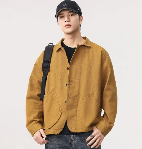 Durable Water Resistant Mens Work Coat Cotton