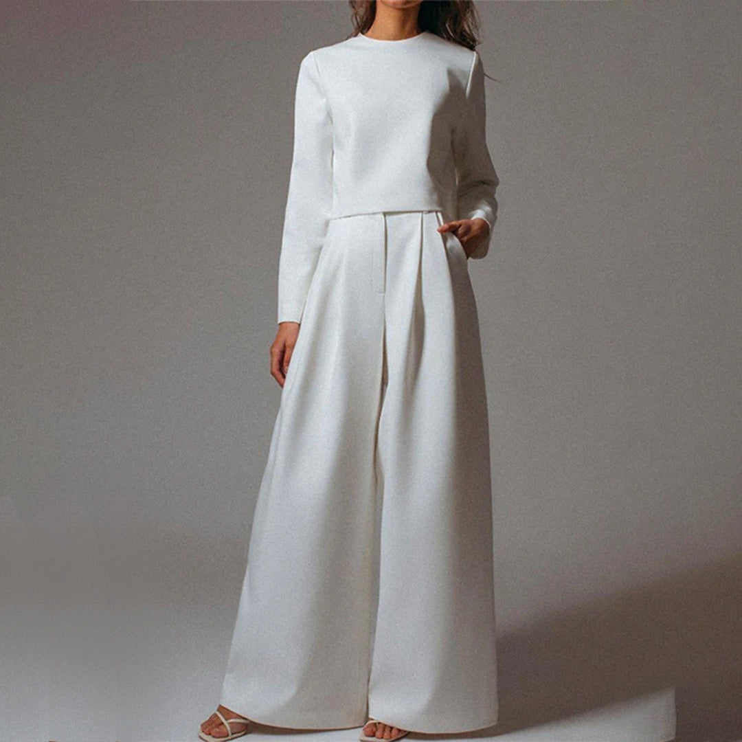 Women's Comfortable Relaxed Fit Pantsuit Set