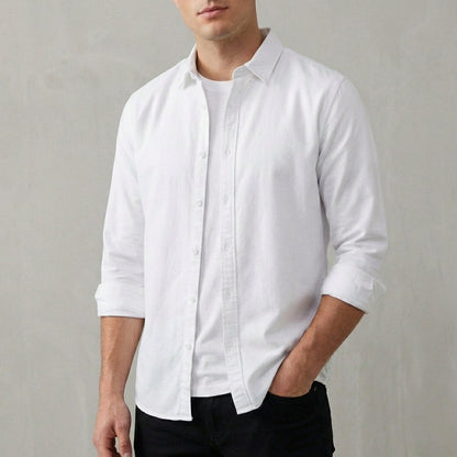 Casual Fit Button Down Long Sleeve Shirt
