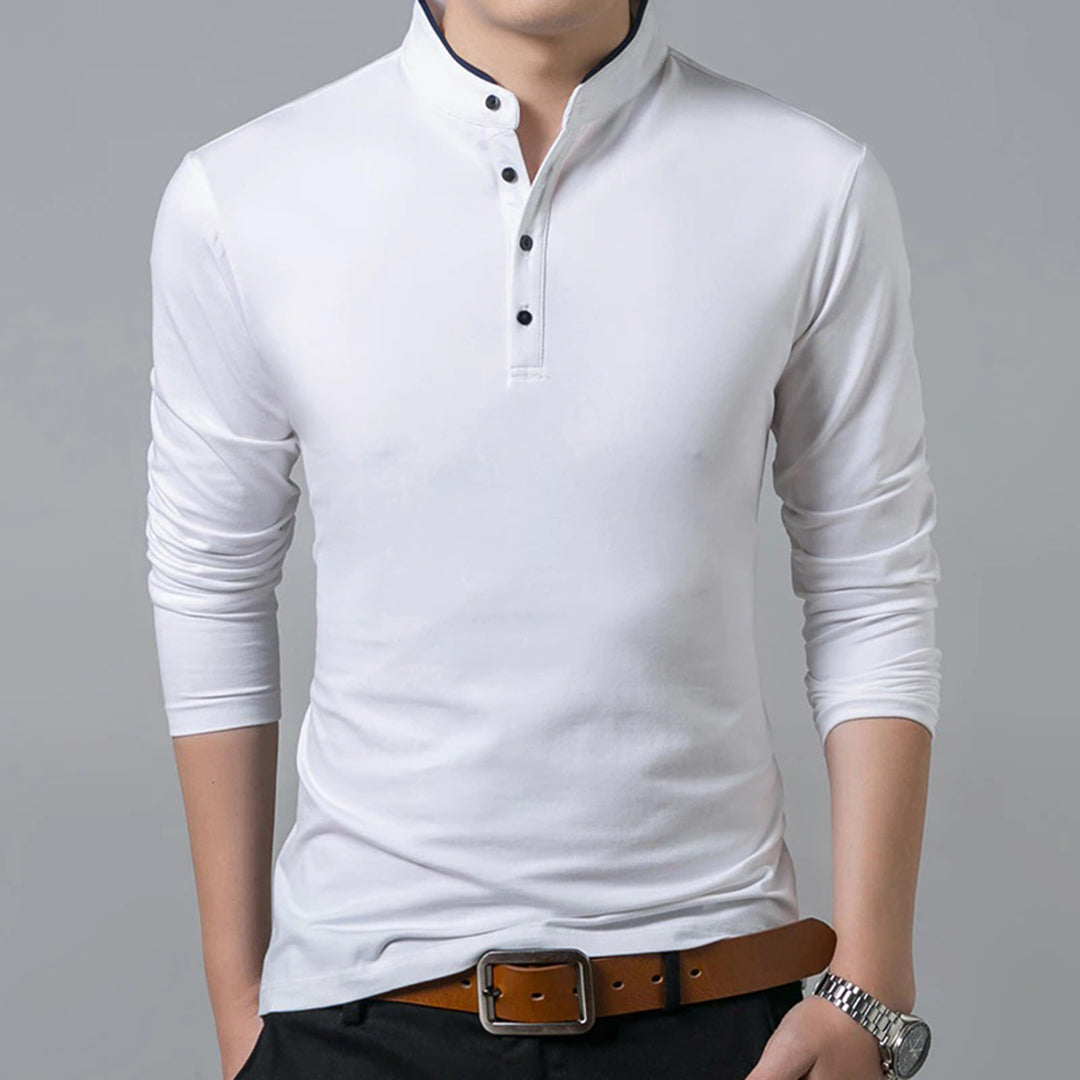 Relaxed Fit Mens Polo Tee Shirt