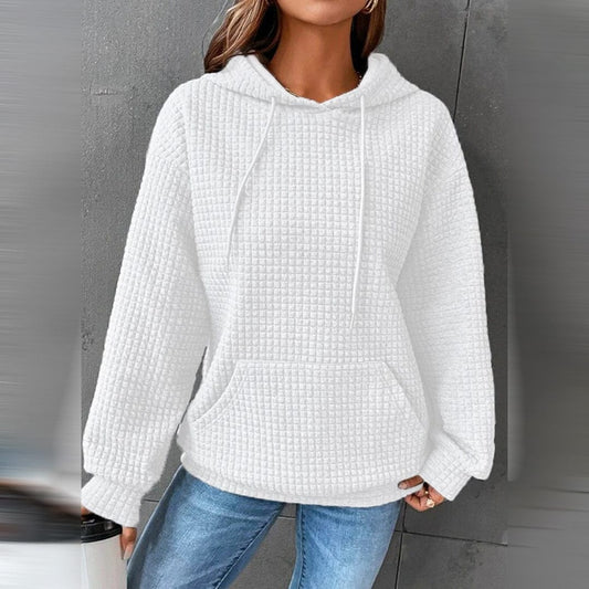 Cozy Fleece Hoodie Classic Winter Sweater - OutfitLondon