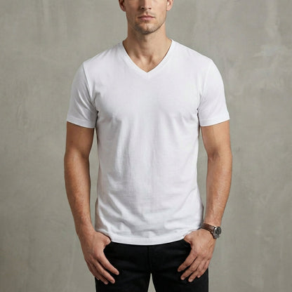Classic Crew Neck Tee Shirt | Simple Everyday T-Shirt