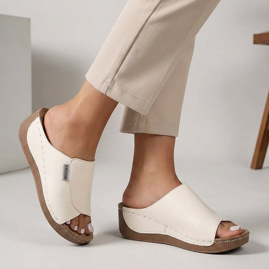Comfortable Wedge Sandals with Arch Support - OutfitLondon
