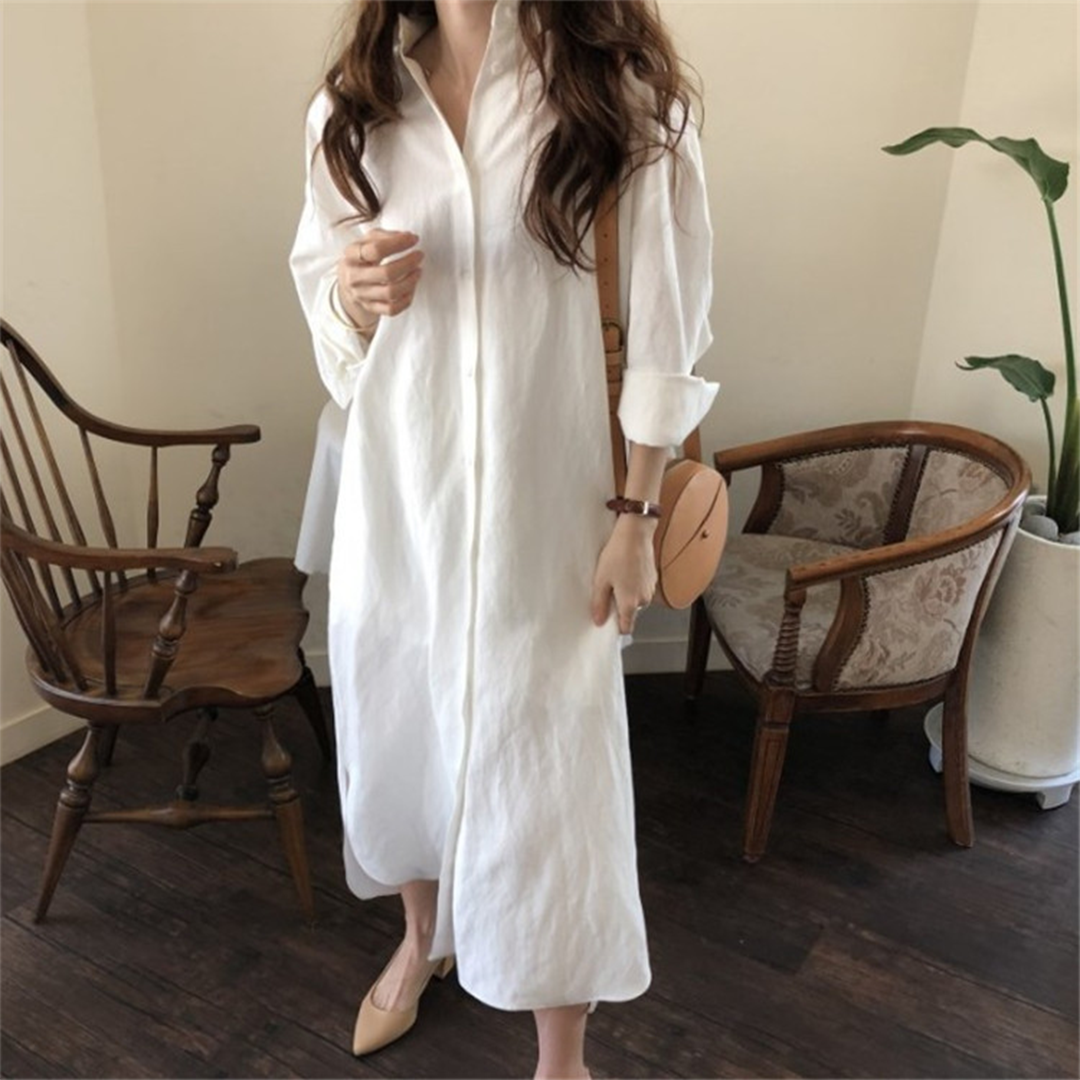 Loose Fit Casual Summer Dress for Ladies