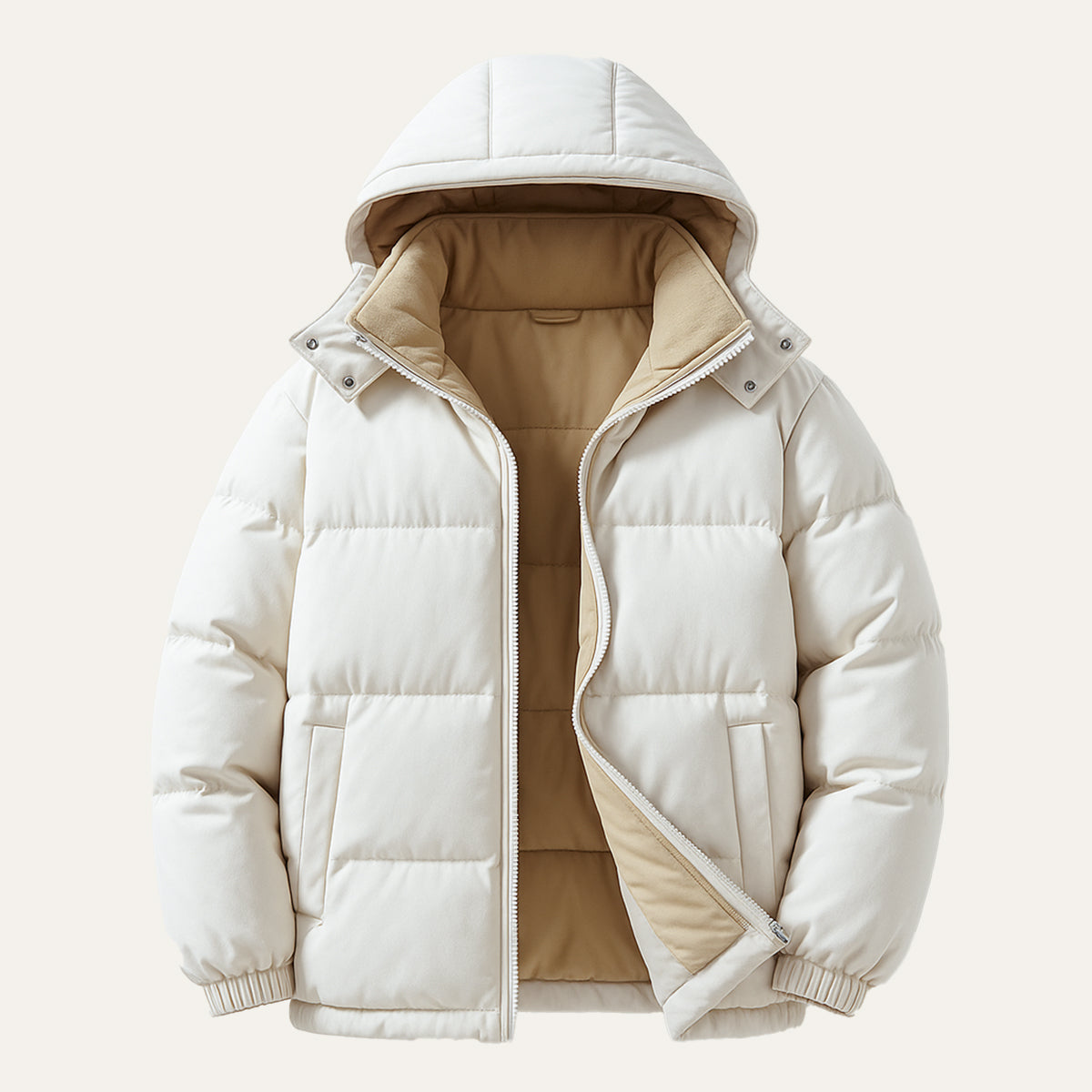 Warm Waterproof Men's Down Puffer Jacket