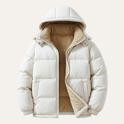 Warm Waterproof Men's Down Puffer Jacket
