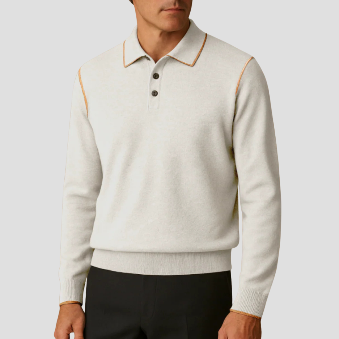 Classic Fit Colorblock Polo Shirt