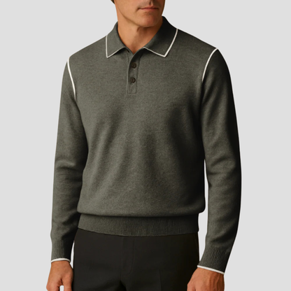 Classic Fit Colorblock Polo Shirt