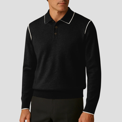 Classic Fit Colorblock Polo Shirt