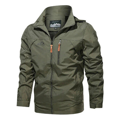 Waterproof Windbreaker Jacket - Breathable Lightweight Design